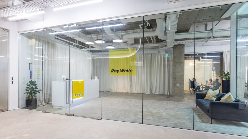 The reception of the Ray White Auckland Central office